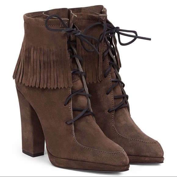 giuseppe zanotti • NEW • xx fringe opentoe boot - Picture 3 of 8